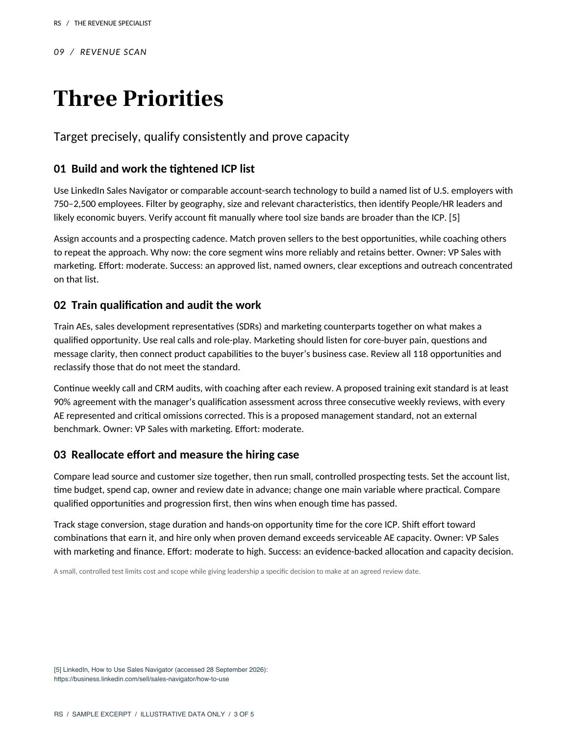 Northstar People — Revenue Scan — excerpt page 3